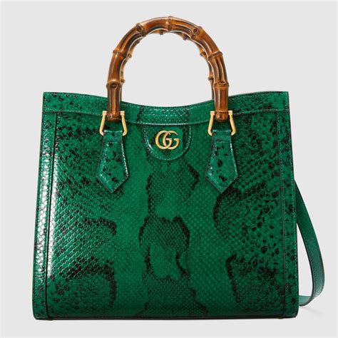 borsa gucci pitone verde|Borse e borsette da donna verde Gucci .